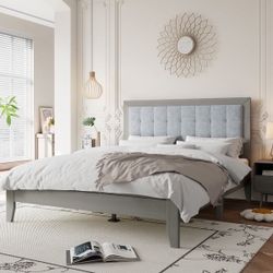 Brand new queen solid wood bed frame