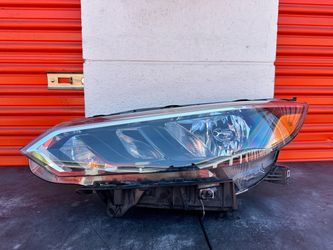 2023 - 2025 NISSAN SENTRA BLACK LEFT DRIVE  SIDE HALOGEN HEADLIGHT OEM