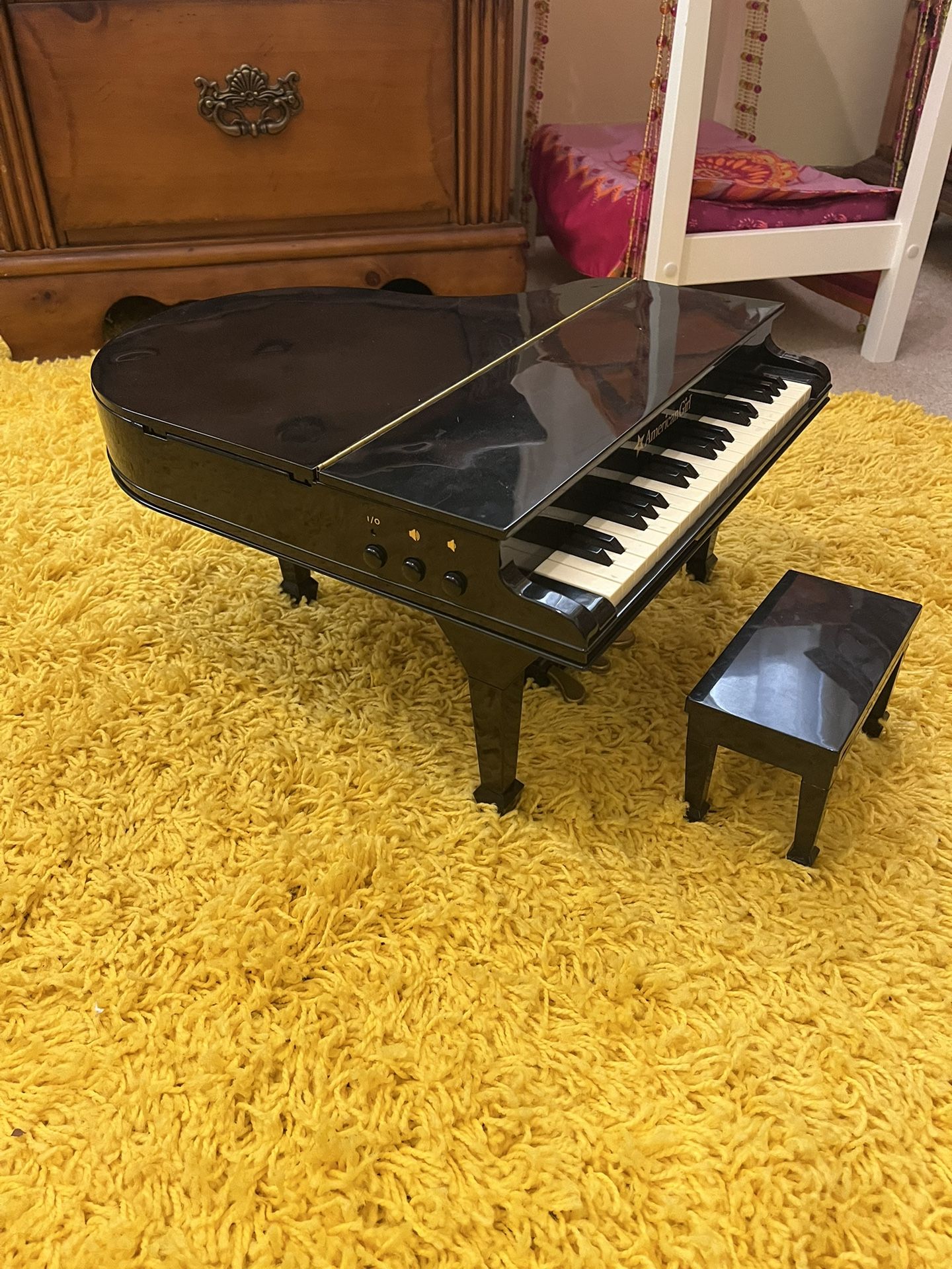 American Girl Grand Piano-Retired