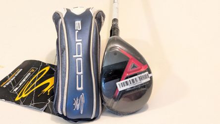 RH BRAND NEW COBRA F. MAX #4 HYBRID 23* JAVLN FX Mh 7 S. FLEX MITSUBISHI RAYON GRAPHITE SHAFT W/ NEW GOLF PRIDE GRIP Including a New Cobra Hybrid he