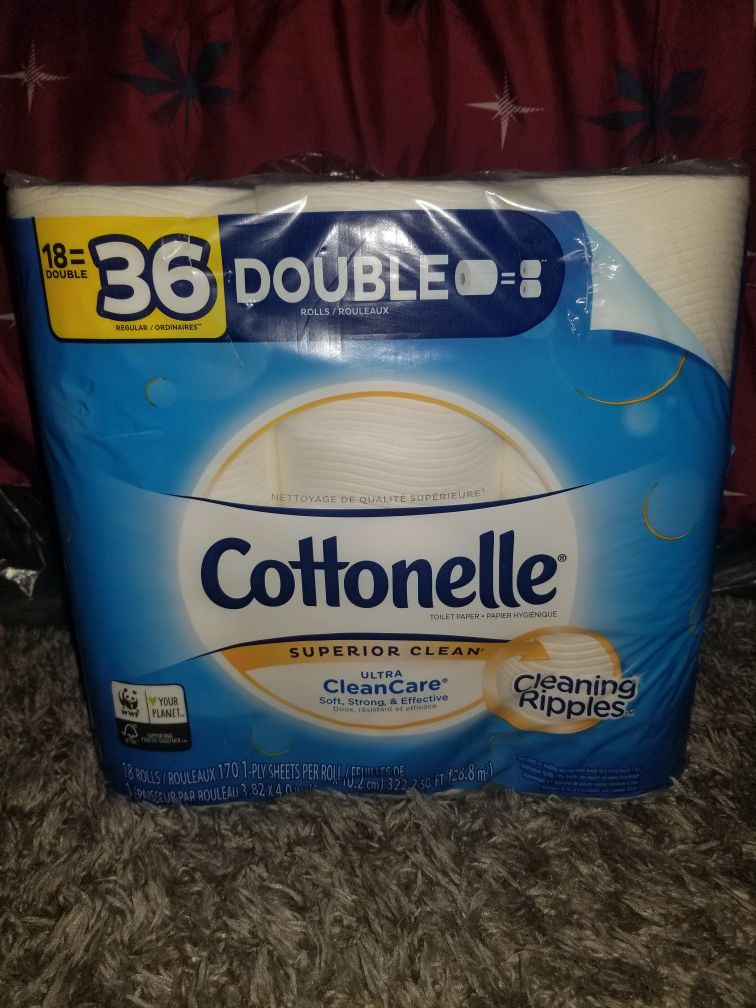 Cottonelle 18 rolls paper tissue