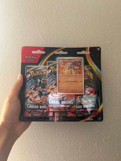 Pokemon Chaos Rising 3 Pack Blister