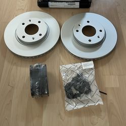 Front Rotors Brake Pads Set 03-06 Kia Optima, 03-05 Hyundai Sonata