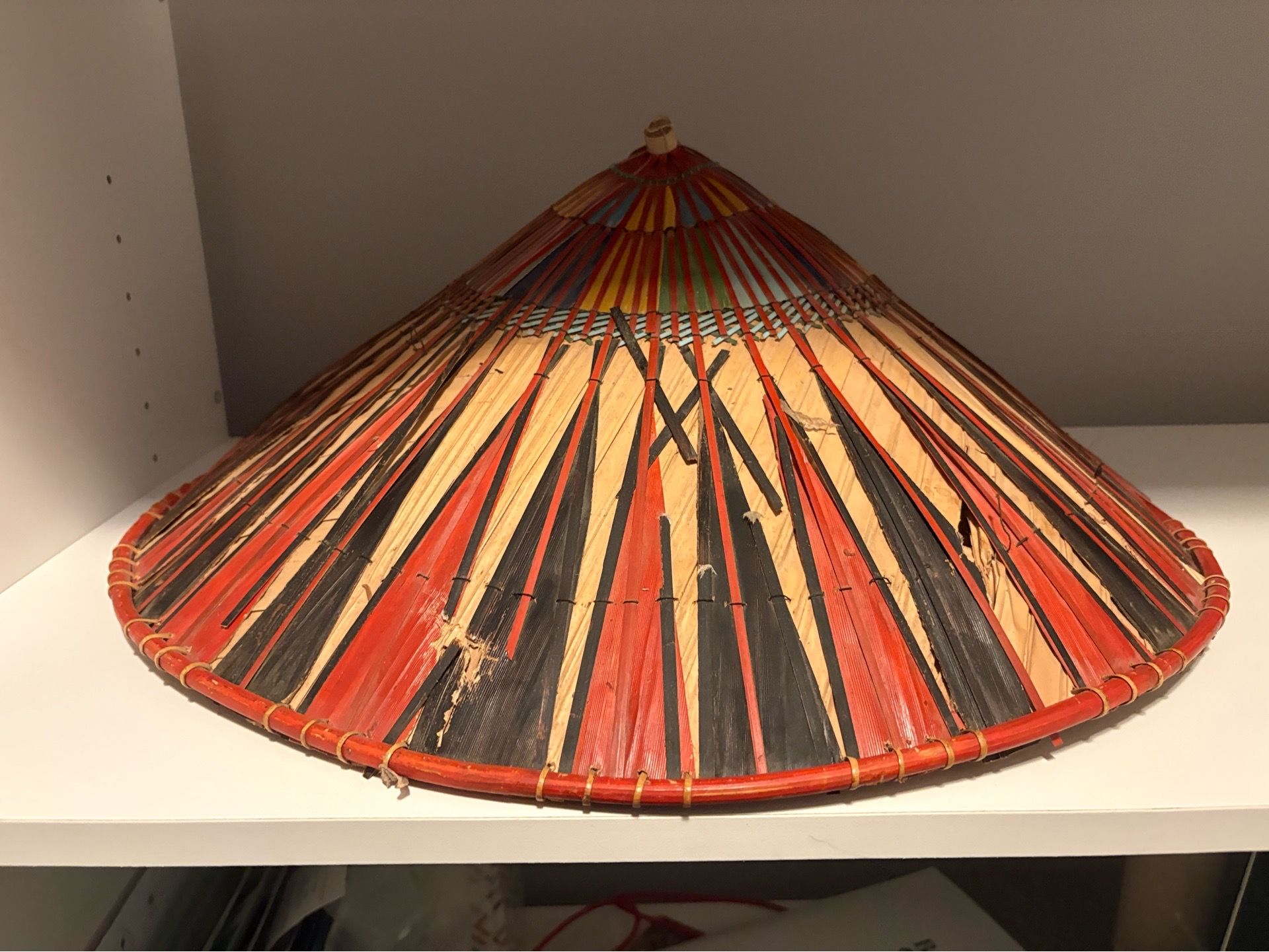 Asian bamboo hat