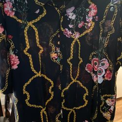 Fashion Nova Mens Dress Shirt