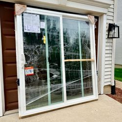 Brand New Jeld-Wen Sliding Glass Patio Door Set (Premium Series).