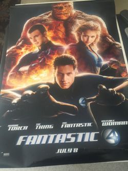 Fantastic 4 One Sheet Poster