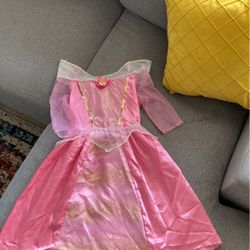 Children’s Princess Aurora Size 4-6 Costume 