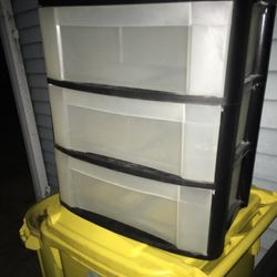Large Three Drawer Storage Cabinet Only $25