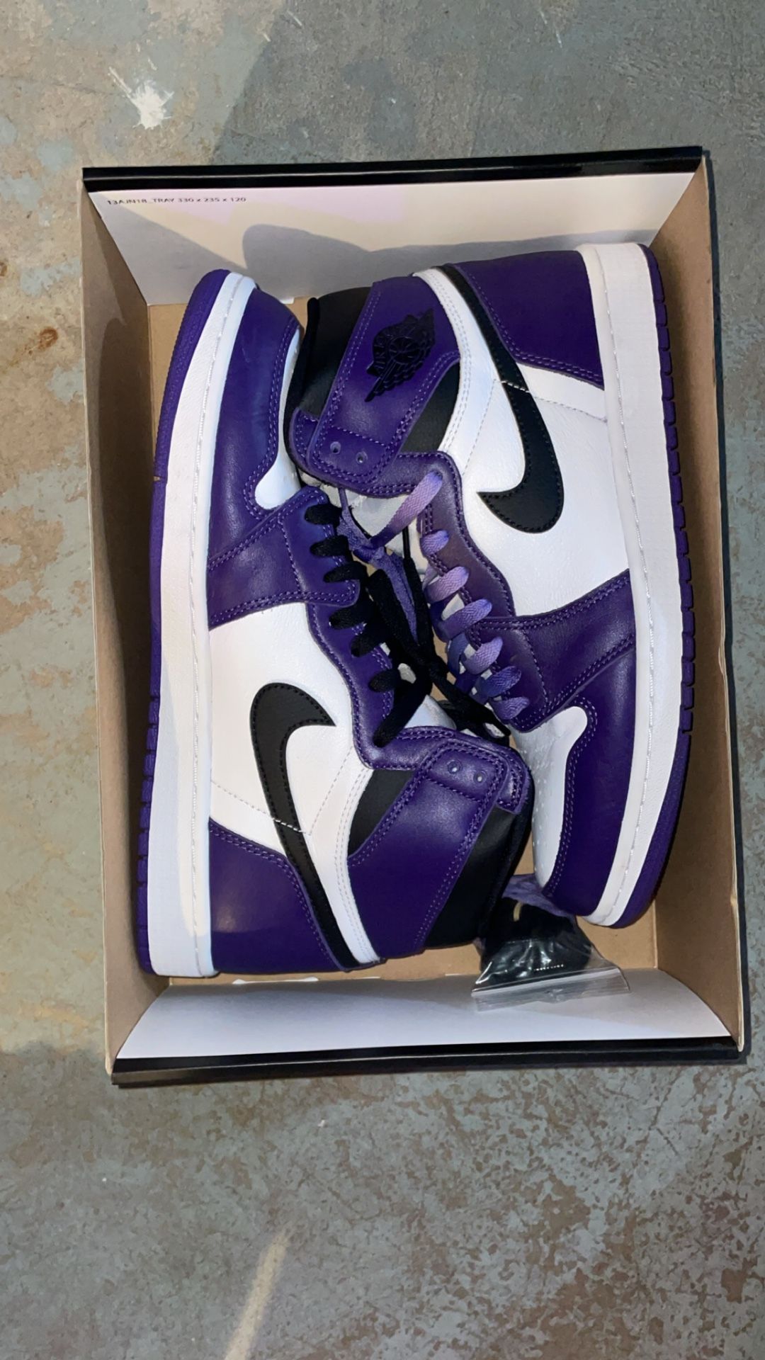 jordan 1 fort purple sz10.5