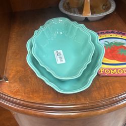 Set Of Two Italian Cookware Vintage