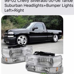 Silverado 99-02 new Headlights 