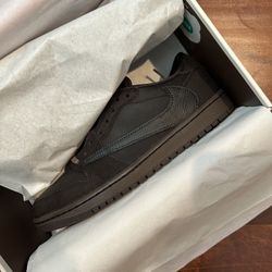 Nike x Travis Scott Air Jordan 1 Retro Low OG SP 'Velvet Brown' - Size 9