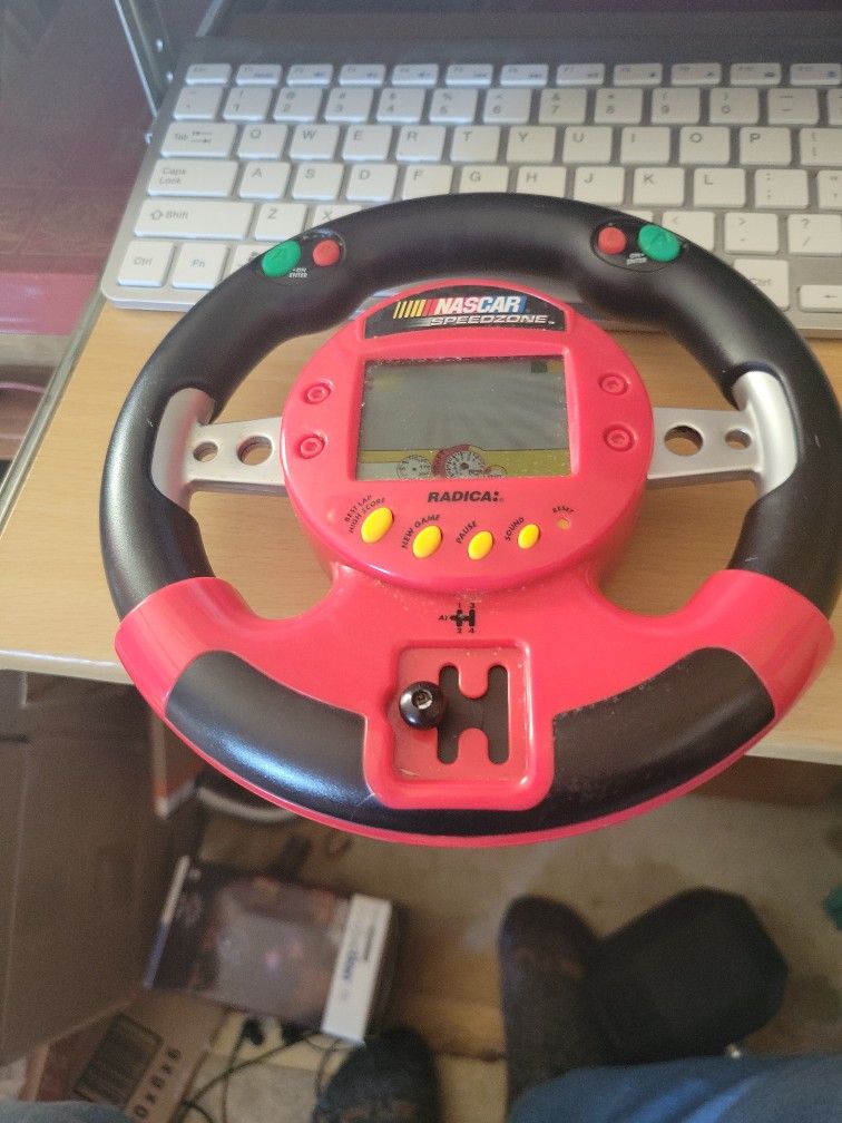 Radica Nascar Speedzone Hand Held Racing Game