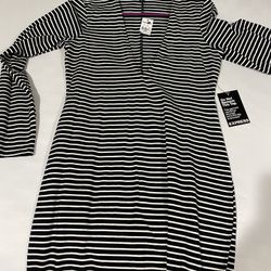 Beautiful NEW Stripe Dress From Express! Size Medium