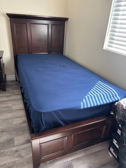 Twin frame bed