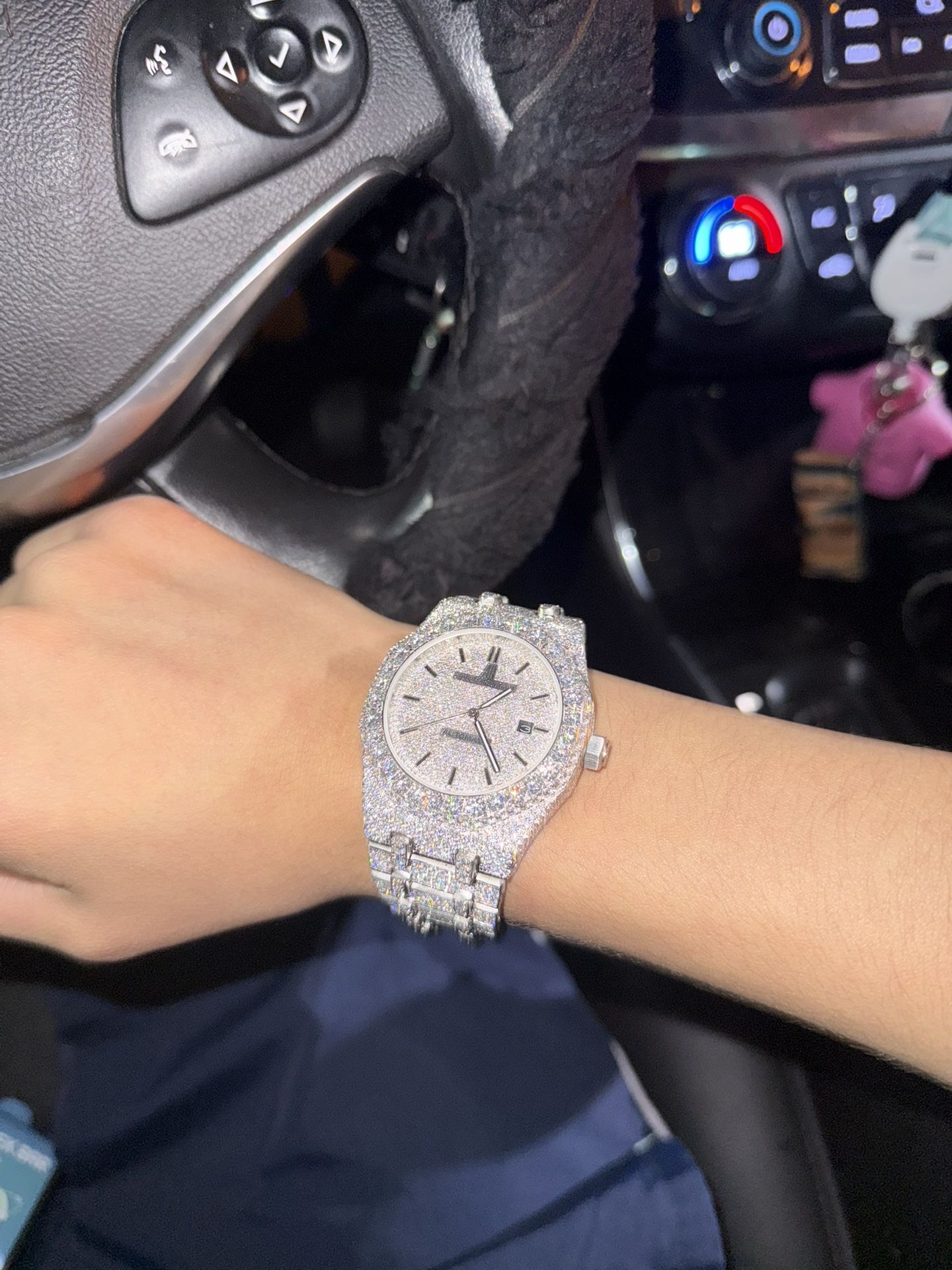 Iced Out “AP” Watch