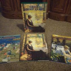 Great American Art Lot Of 3 Books Brand New 