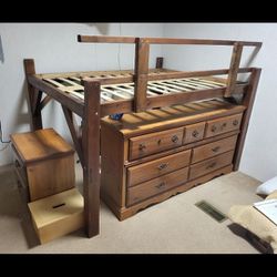 Custom Woodwork LOFT BED