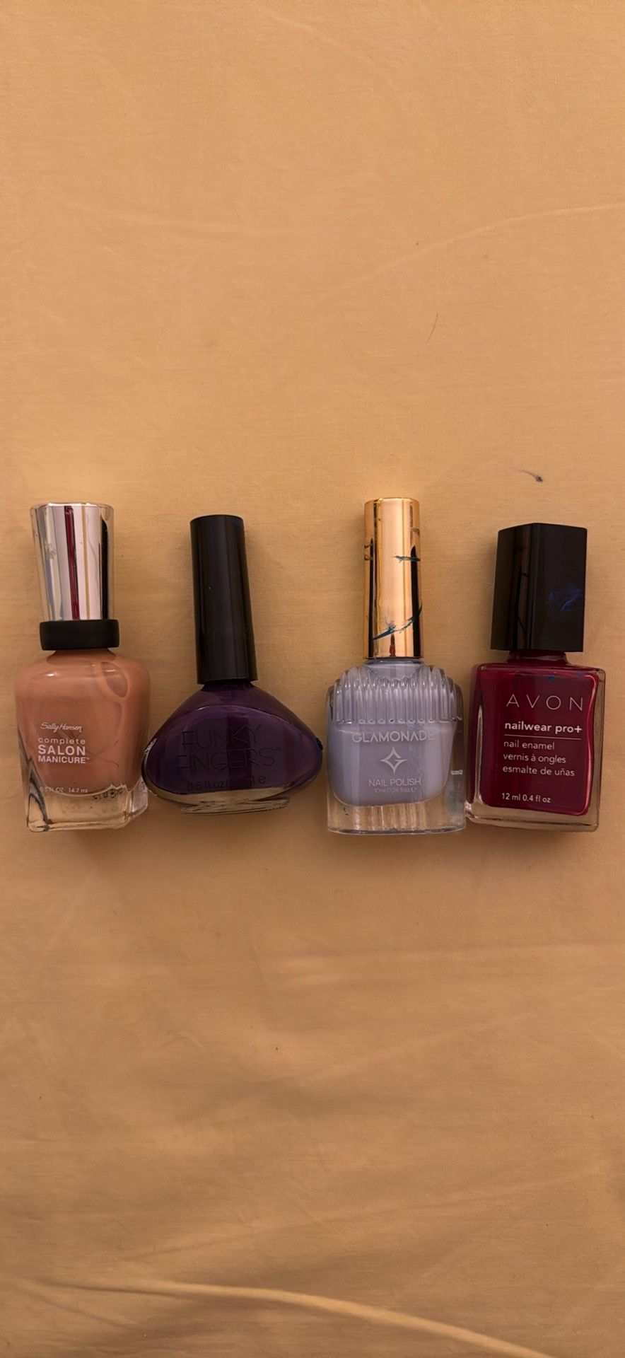 Four Nail Polishes