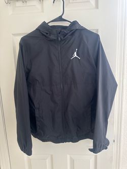 Black Windbreaker Jacket size XL