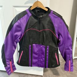 ‘Joe Rocket’ Women’s Leather Motor Cycle Jacket