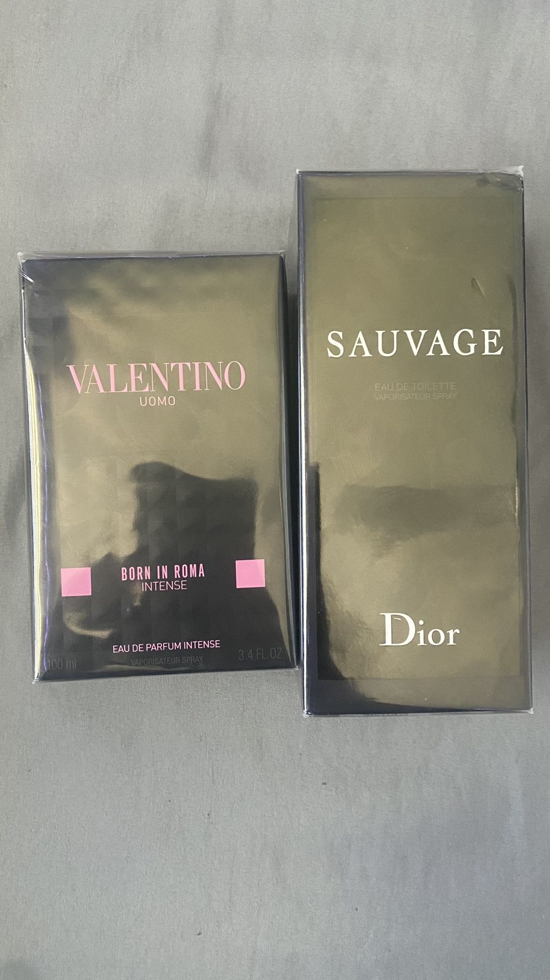 Dior Sauvage and Valentino Born In Roma