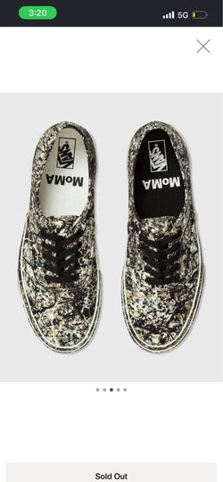 Vans x MoMA Authentic  Shoes Size 11