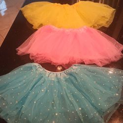 Kid Tutus. One Size Fits Most. Like New