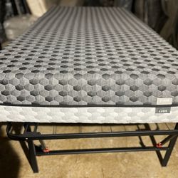 Twin XL Layla Memory Foam Flippable Mattress, excellent condition