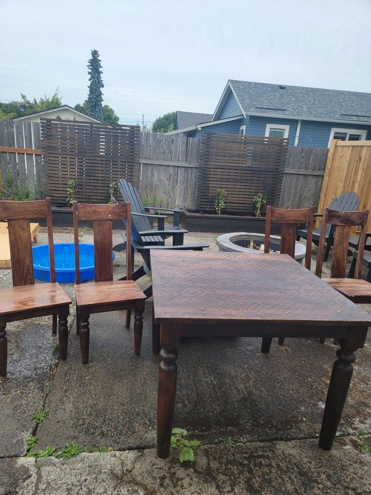 Table And Chairs