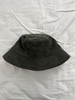 Corduroy Bucket Hat - OLIVE