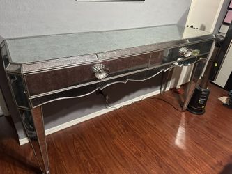 Mirrored Console Table