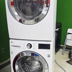 LG Washer And Dryer Electric Stackable 🎈♥️🥊🎒🛑🥊🥊