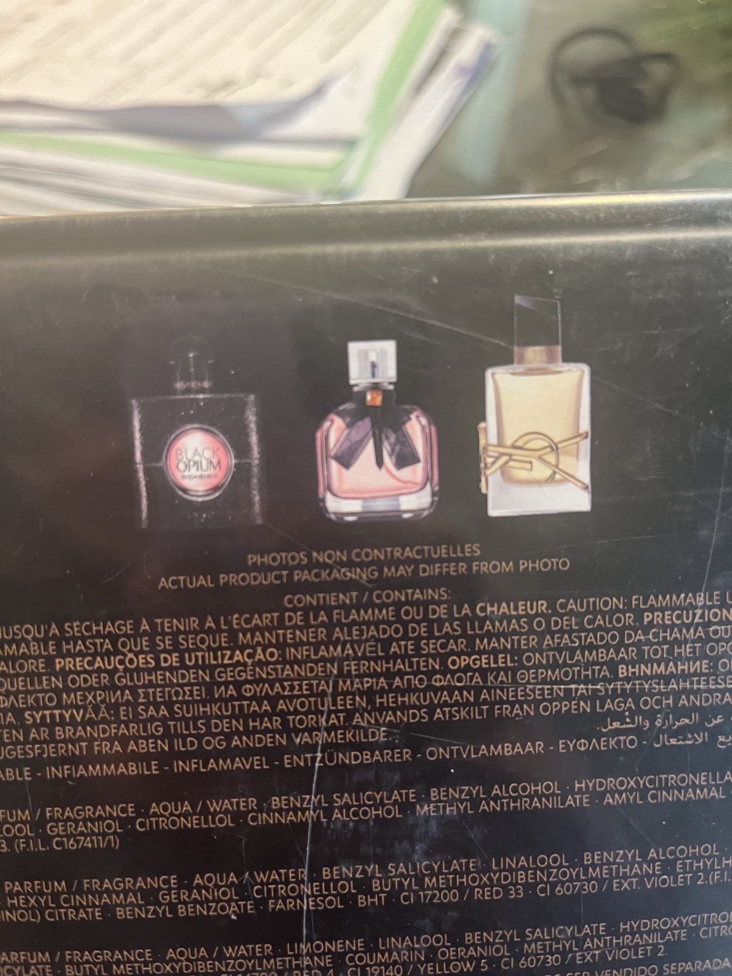 Ysl for women 3 30 ml perfumes
