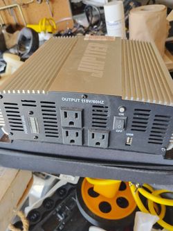 Jupiter power inverter 2000 watt/4000 watt peak 115vac/60Hz•12VDC input