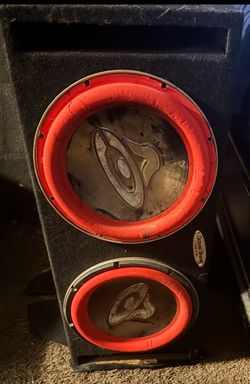 2 12” Cerwin Vega Subwoofers