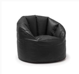 New Big Joe vegan leather bean bag/ lounge chair