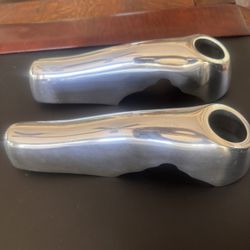 Porsche 356 T-2 body factory rear bumper guards with original part numbers NOS mint condition 