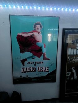 Nacho Libre Poster (Signed)