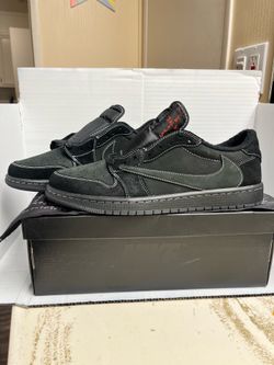 Nike Jordan 1 Travis Scott Black Phantom Size 13