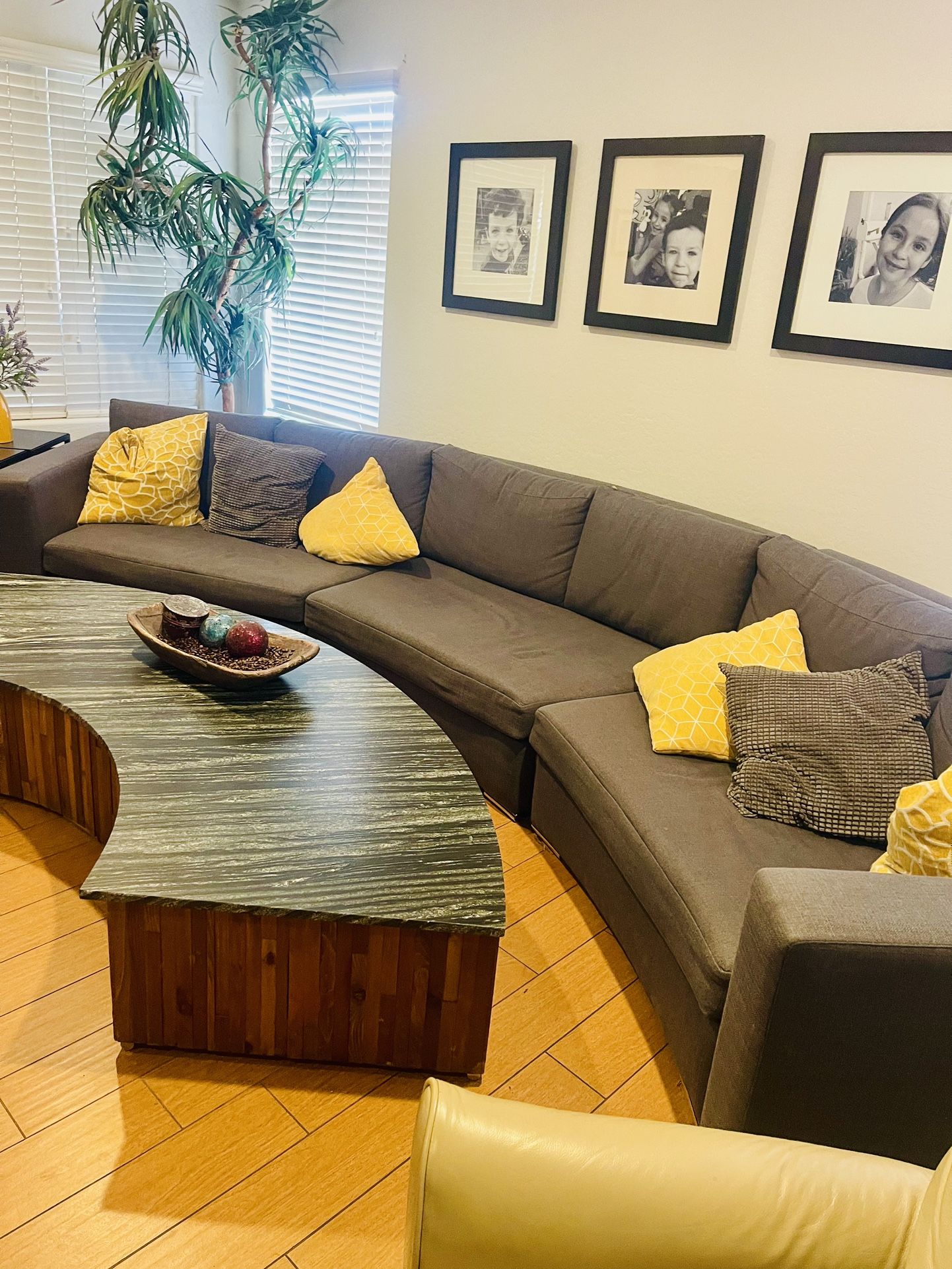 Roche Bobois French Couch And Coffee Table