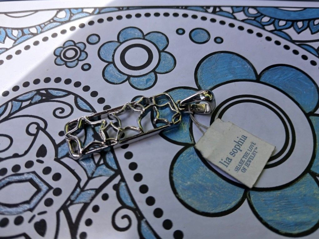 Lia Sophia Star Pendant 