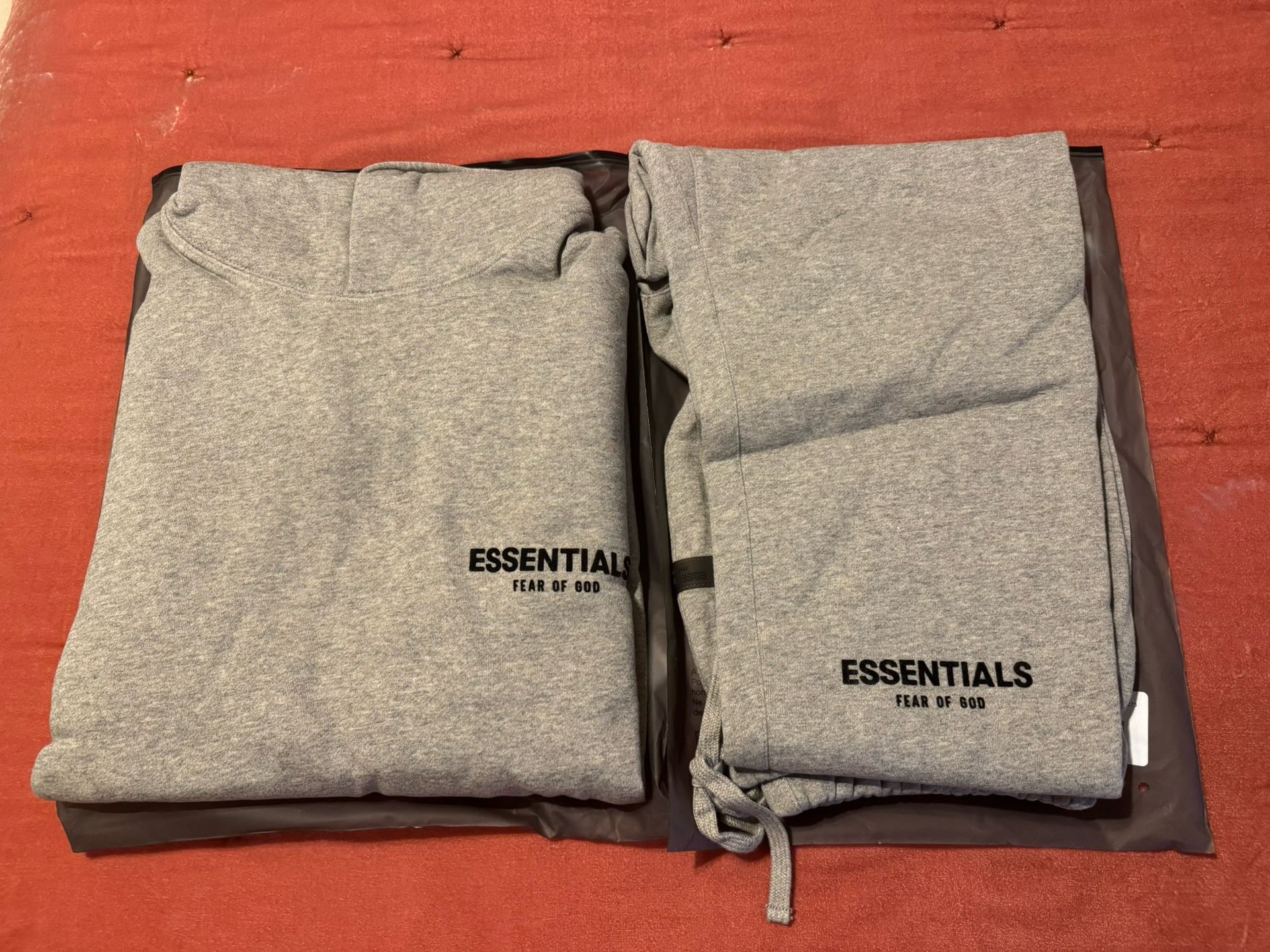 Fear of God Essentials Hoodie & Pants (2022) Dark Oatmeal