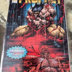 Prophet  # 8 - Liefeld Splatt 1994 - Image Comics Extreme