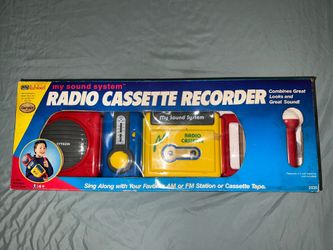 Vintage Play Tech / Aytech "My Sound System" kids' Cassette Recorder ***READ***