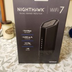 *OPEN BOX* Nighthawlk Dual Band Router WIFI7