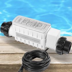 520555 Salt Chlorine Generator Cell, Suitable for Pools Up to 40,000 Gallons, Includes 15' Cable 2" PVC Unions