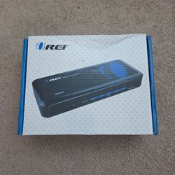 Orei OREI HD-501 5x1 5-Port HDMI Powered Switcher for Full HD 1080P and 3D Support - Remote Control (5 inputs, 1 output)