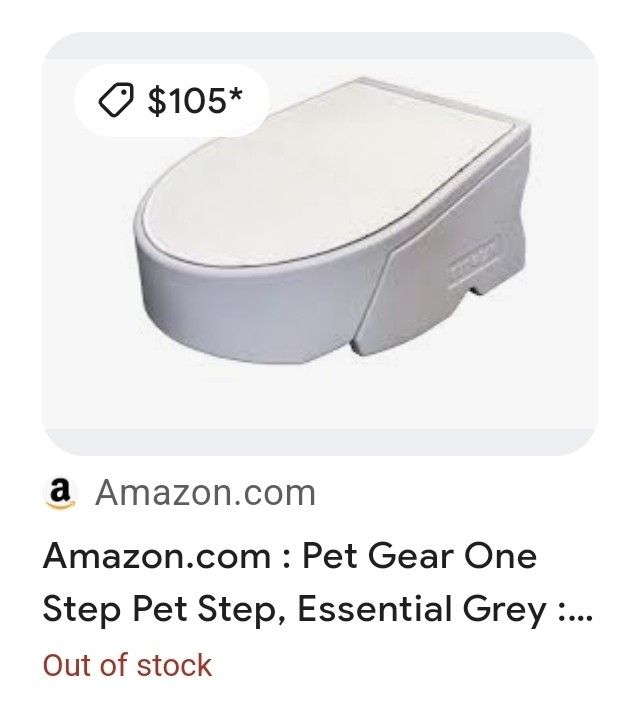 Pet Gear One Step Pet Step, Essential Grey